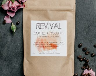 REVIVAL BODY CARE COFFEE + ROSEHIP BODY SCRUB
